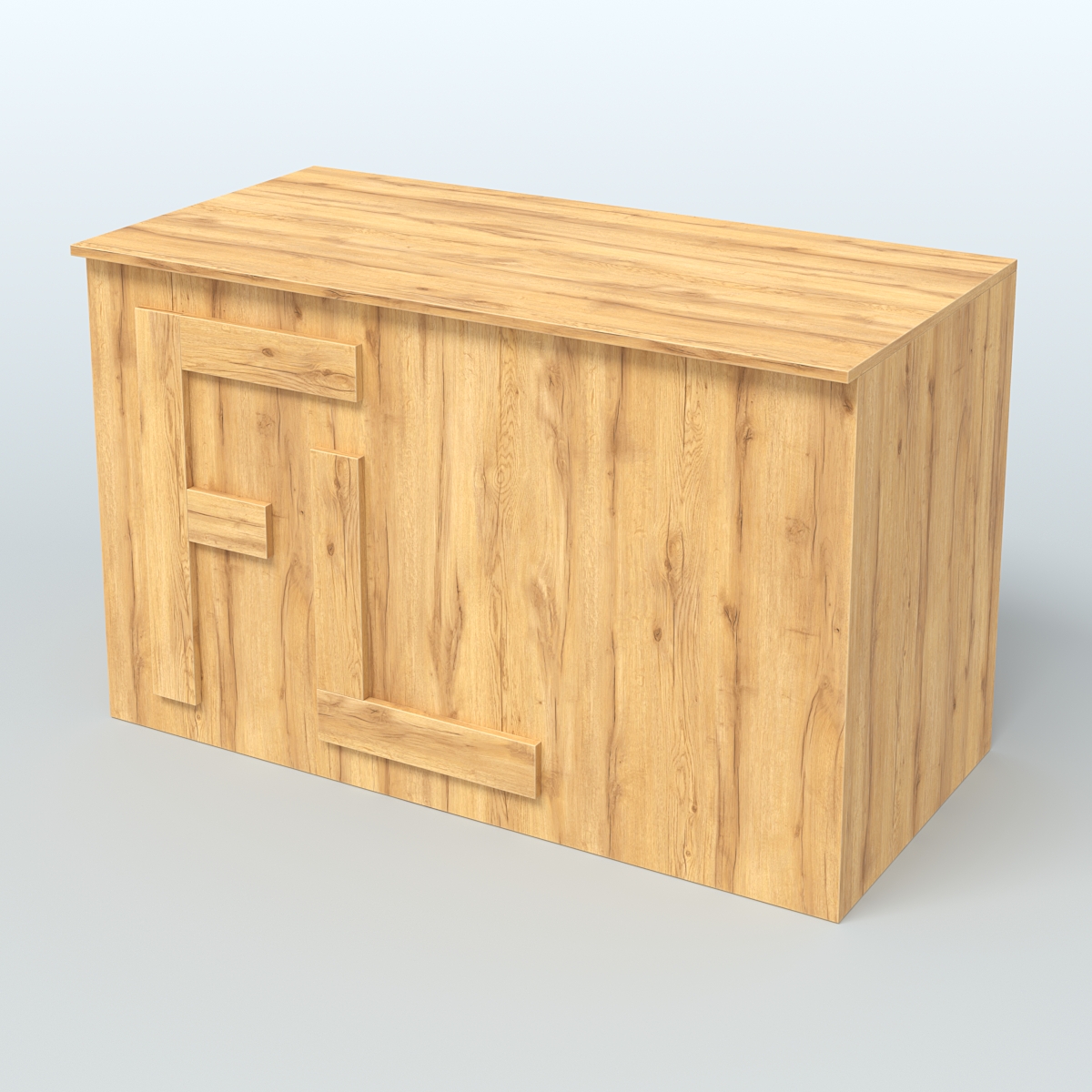 Ресепшн-стол "Фаберлинк"  Дуб Золотистый