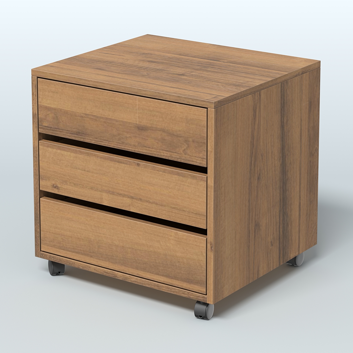 Тумба офисная "Вектор" №1 Орех