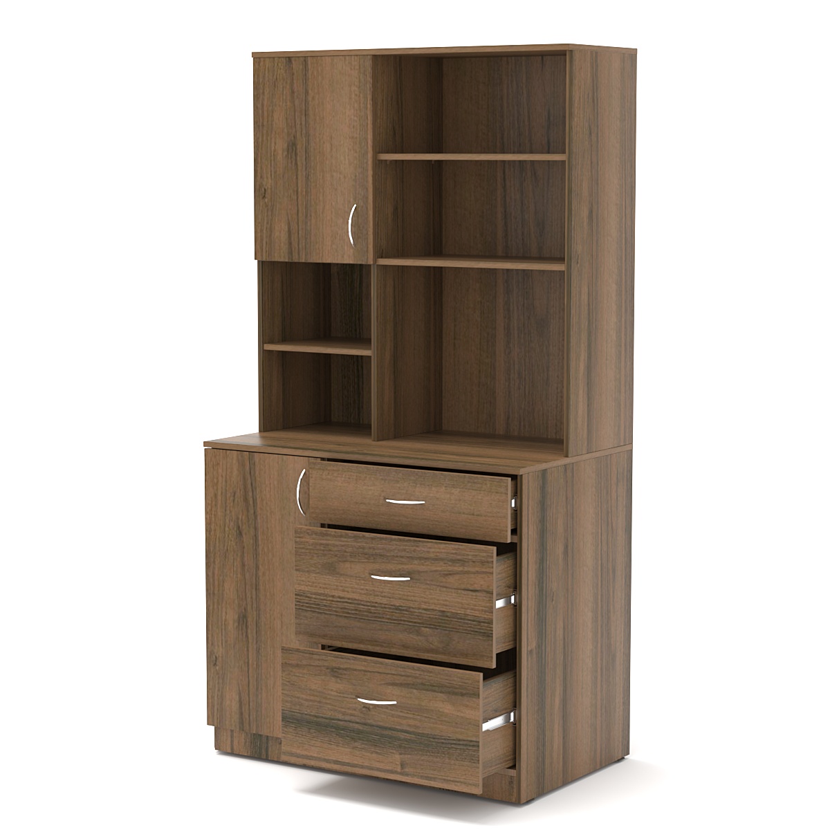 Офисная мини-кухня ВЕКТОР №5 Орех