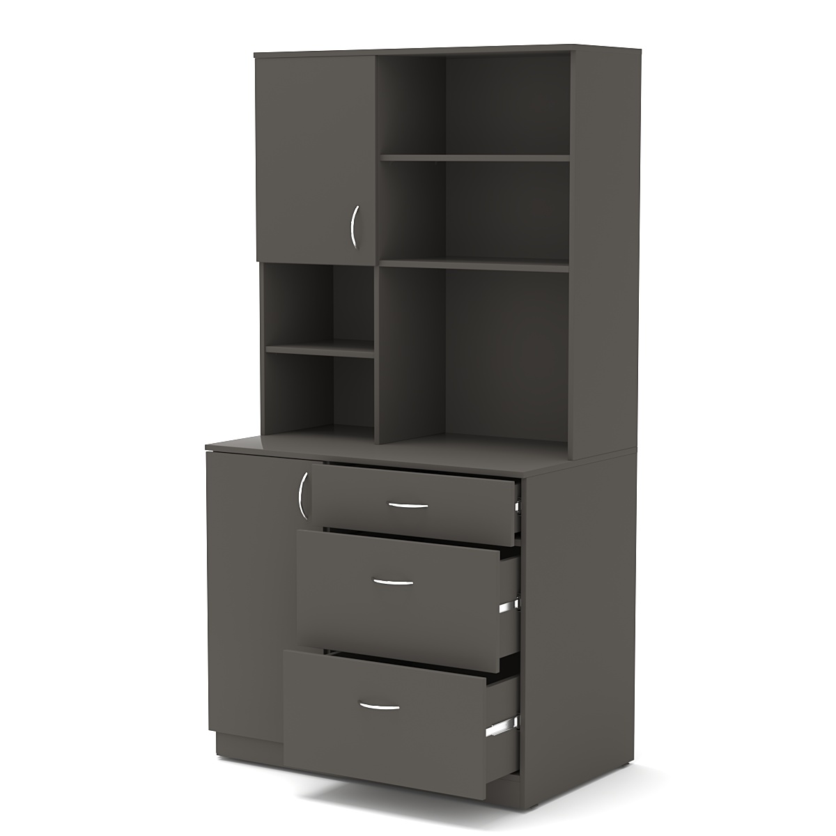 Офисная мини-кухня ВЕКТОР №5 Черный