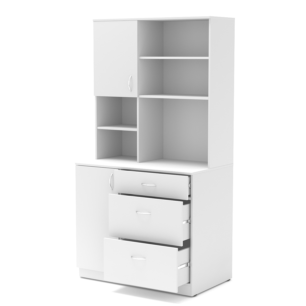 Офисная мини-кухня ВЕКТОР №5 Белый