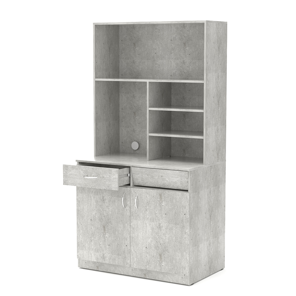 Офисная мини-кухня ВЕКТОР №6 Метрополитан Грей