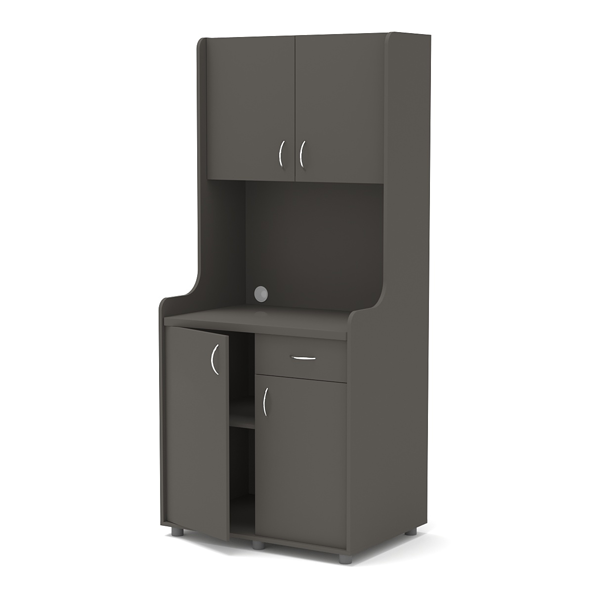 Офисная мини-кухня ЭЛЕГИЯ №1А Черный