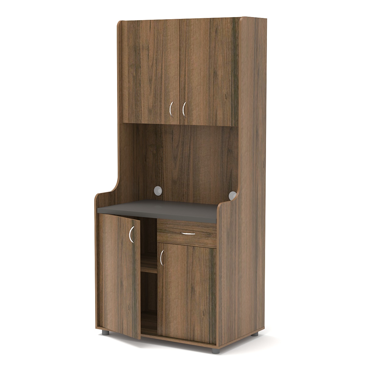 Офисная мини-кухня ЭЛЕГИЯ №2А Орех