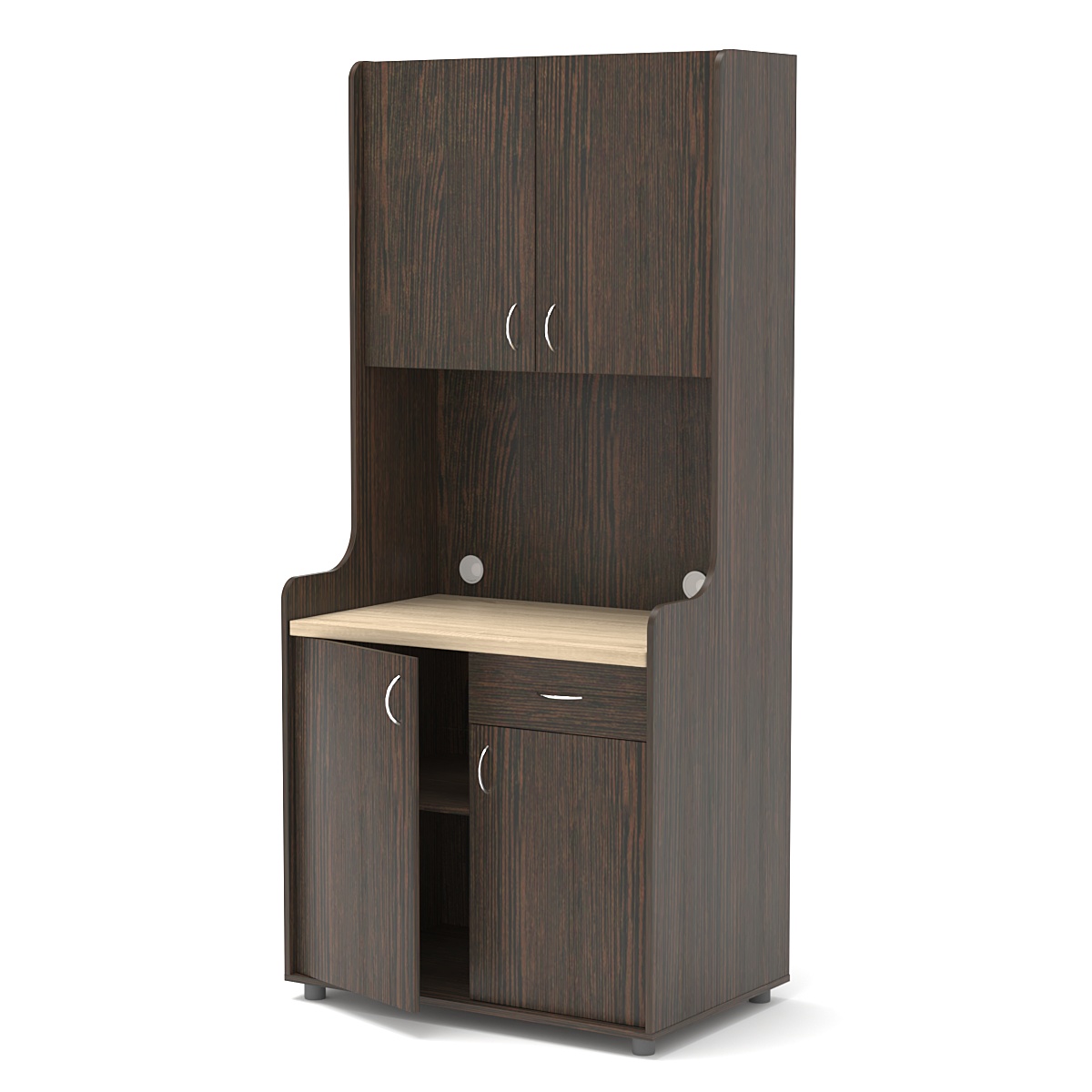 Офисная мини-кухня ЭЛЕГИЯ №2А Дуб Венге