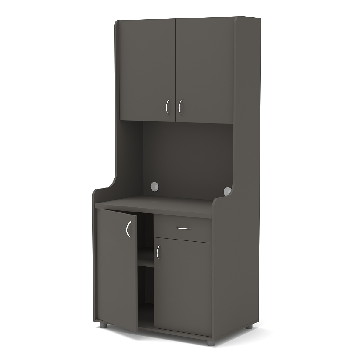 Офисная мини-кухня ЭЛЕГИЯ №2А Черный