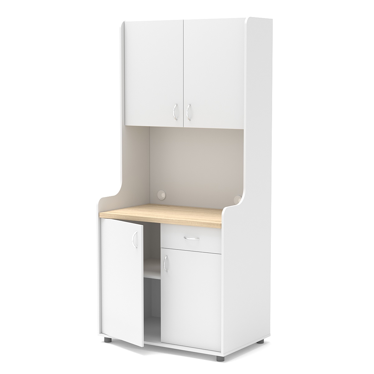 Офисная мини-кухня ЭЛЕГИЯ №2А Белый