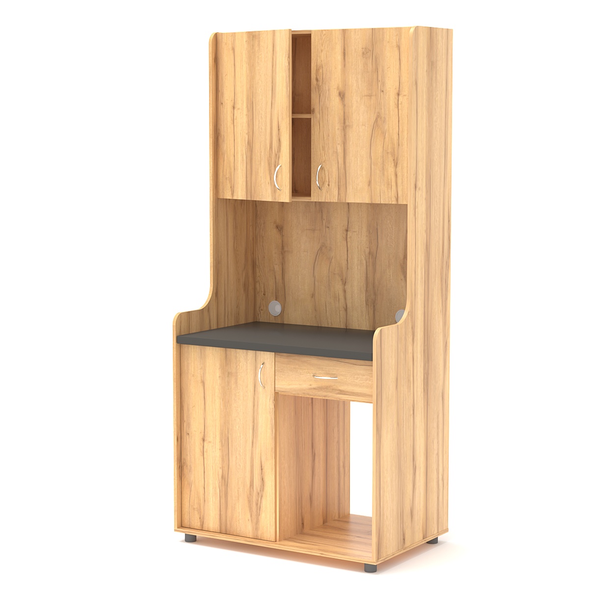 Офисная мини-кухня ЭЛЕГИЯ №5А Дуб Золотистый