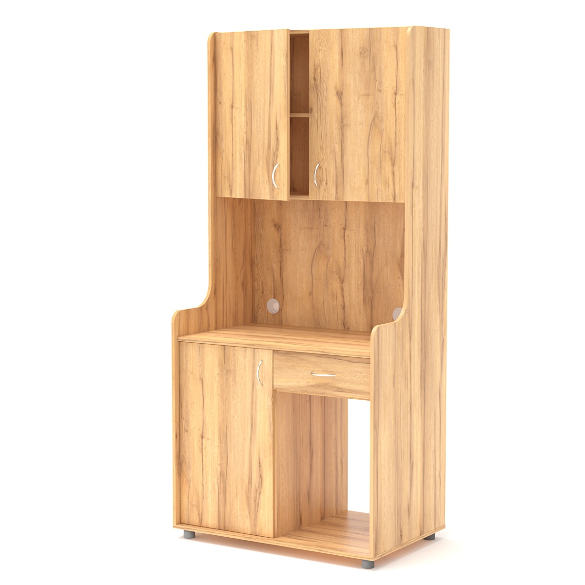 Офисная мини-кухня ЭЛЕГИЯ №5 Дуб Золотистый