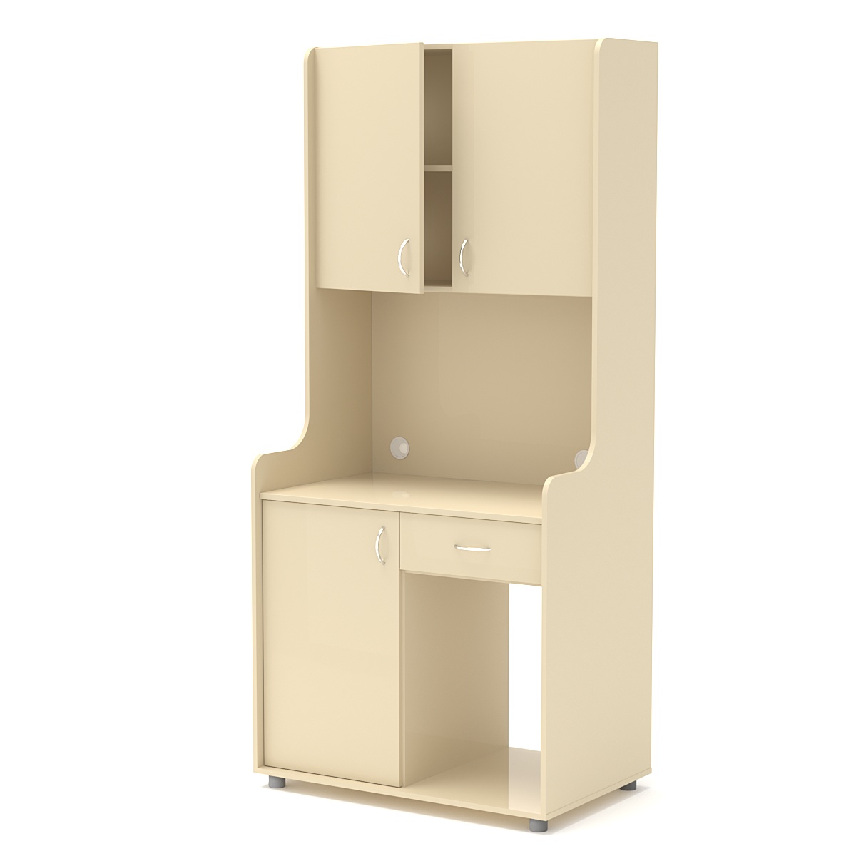 Офисная мини-кухня ЭЛЕГИЯ №5 Крем Вайс