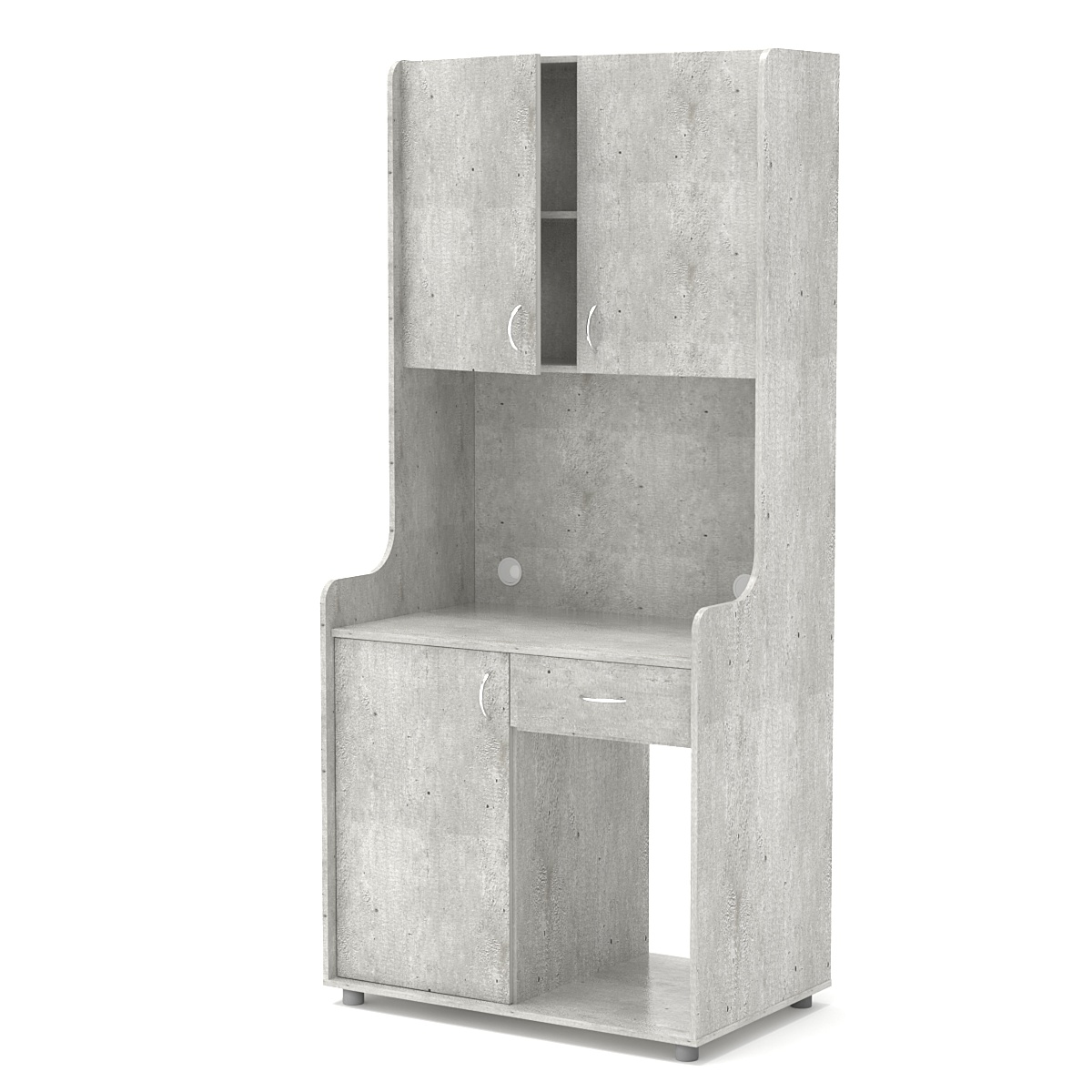 Офисная мини-кухня ЭЛЕГИЯ №5 Метрополитан Грей