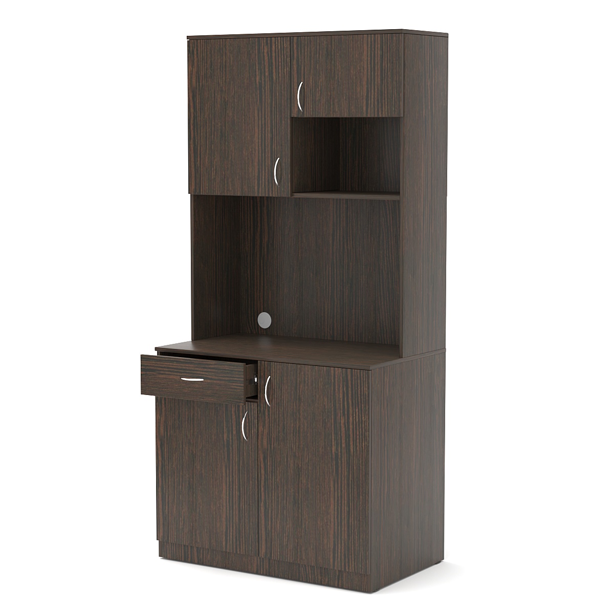 Офисная мини-кухня ПРАКТИК №4 Дуб Венге