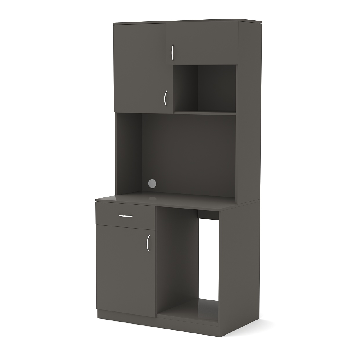 Офисная мини-кухня ПРАКТИК №5 Черный