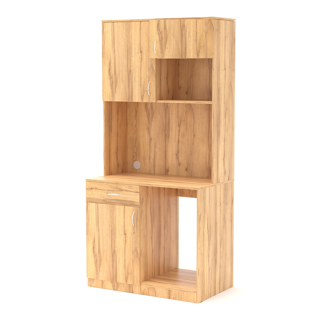 Офисная мини-кухня ПРАКТИК №5 Дуб Золотистый