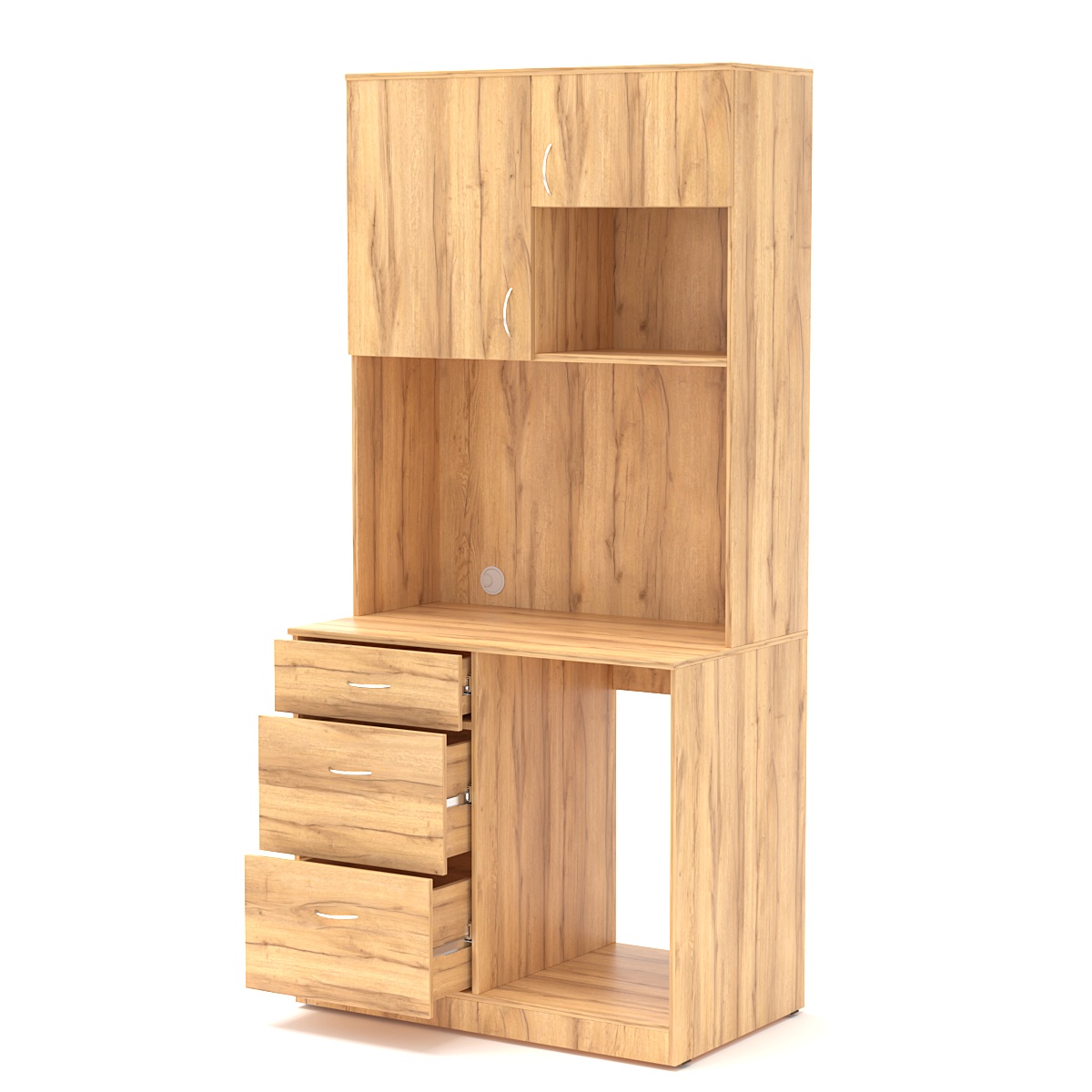 Офисная мини-кухня ПРАКТИК №6 Дуб Золотистый