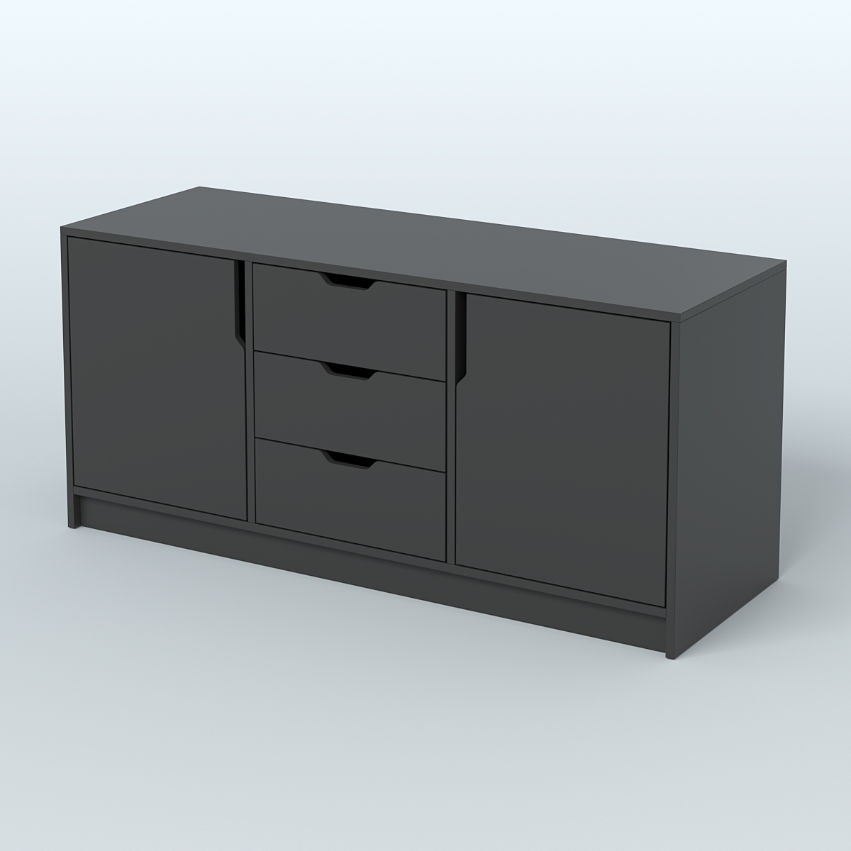 Тумба Модесто Черный