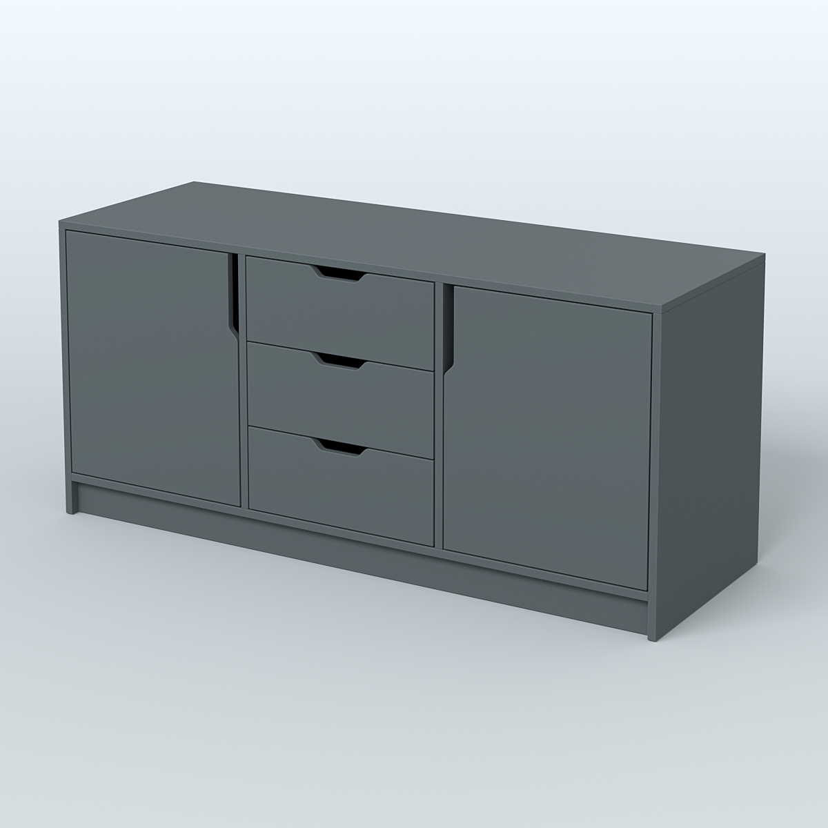 Тумба Модесто Темно-Серый