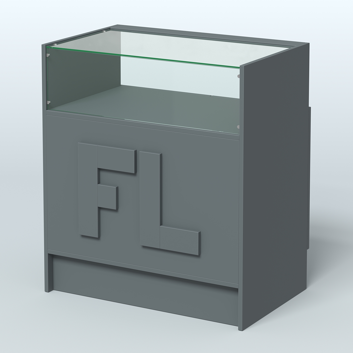 Прилавок "Фаберлинк" №2-800 Темно-Серый