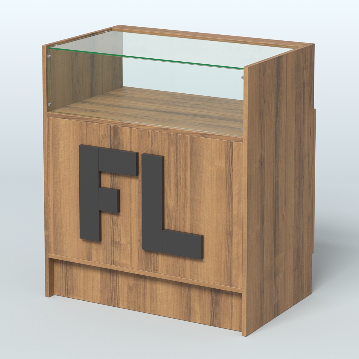 Прилавок "Фаберлинк" №2-800 Орех + Черный