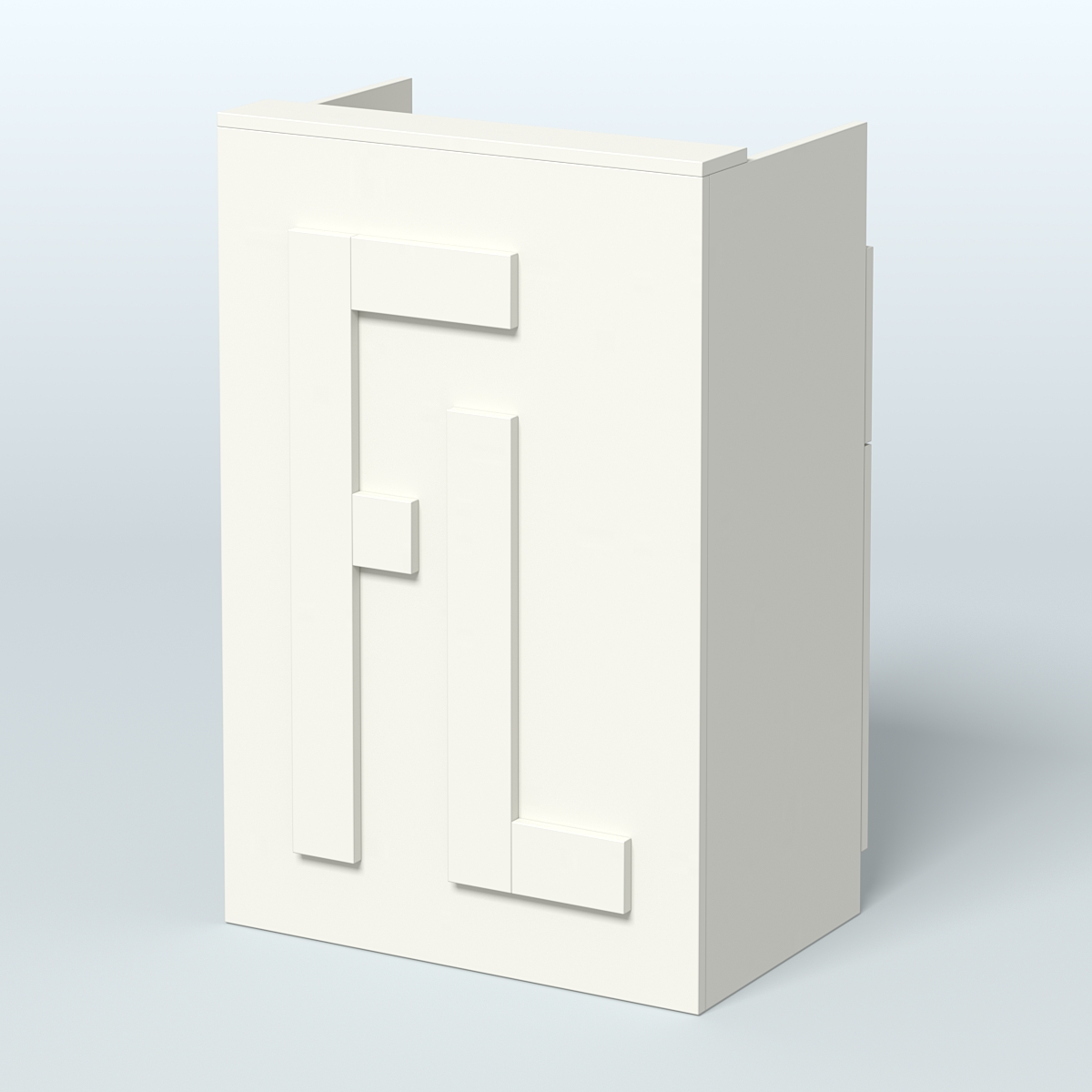 Прилавок "Фаберлинк" №3 под кассу Белый