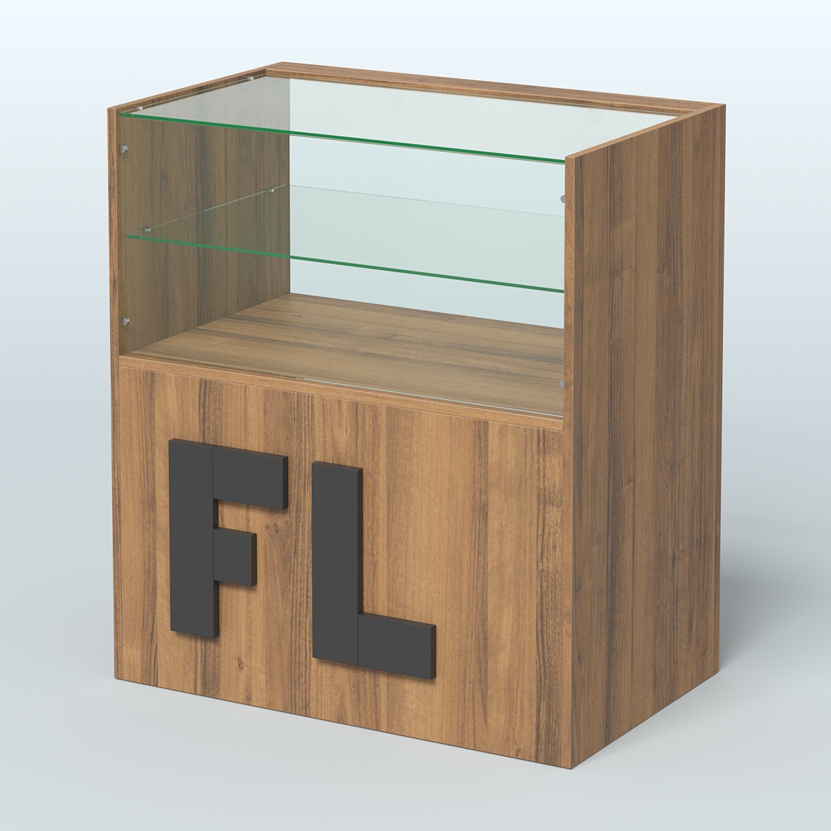 Прилавок "Фаберлинк" №4-800 Орех + Черный