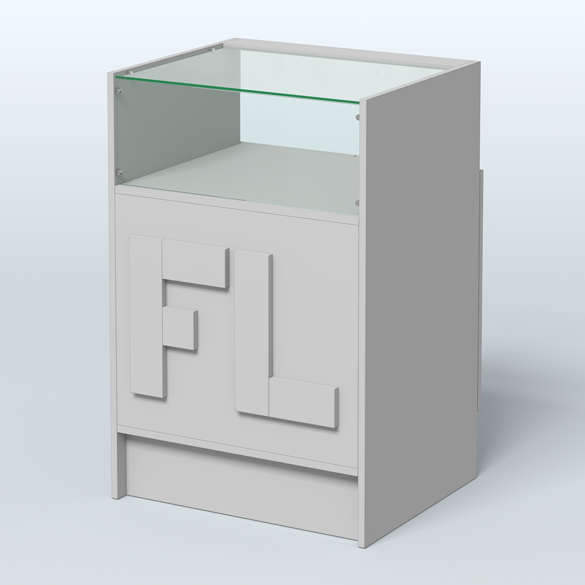 Прилавок "Фаберлинк" №2-600 Серый