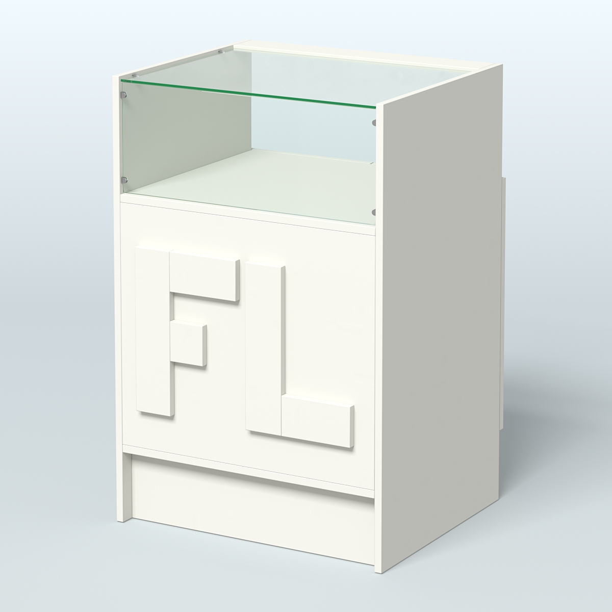 Прилавок "Фаберлинк" №2-600 Белый