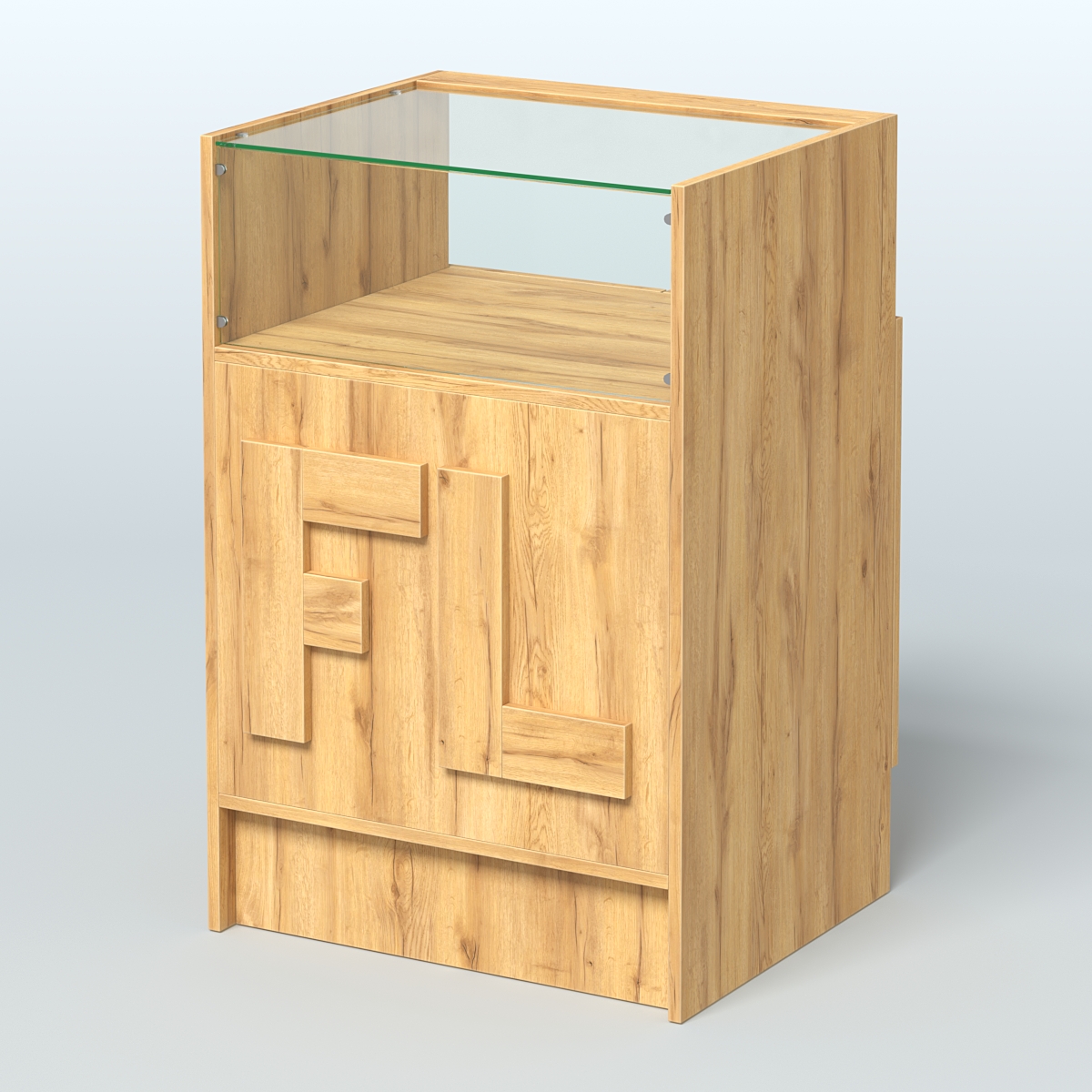 Прилавок "Фаберлинк" №2-600 Дуб Золотистый