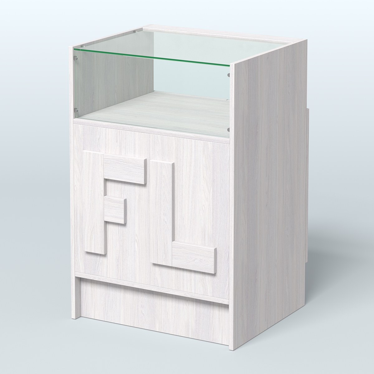 Прилавок "Фаберлинк" №2-600 Ясень Анкор светлый