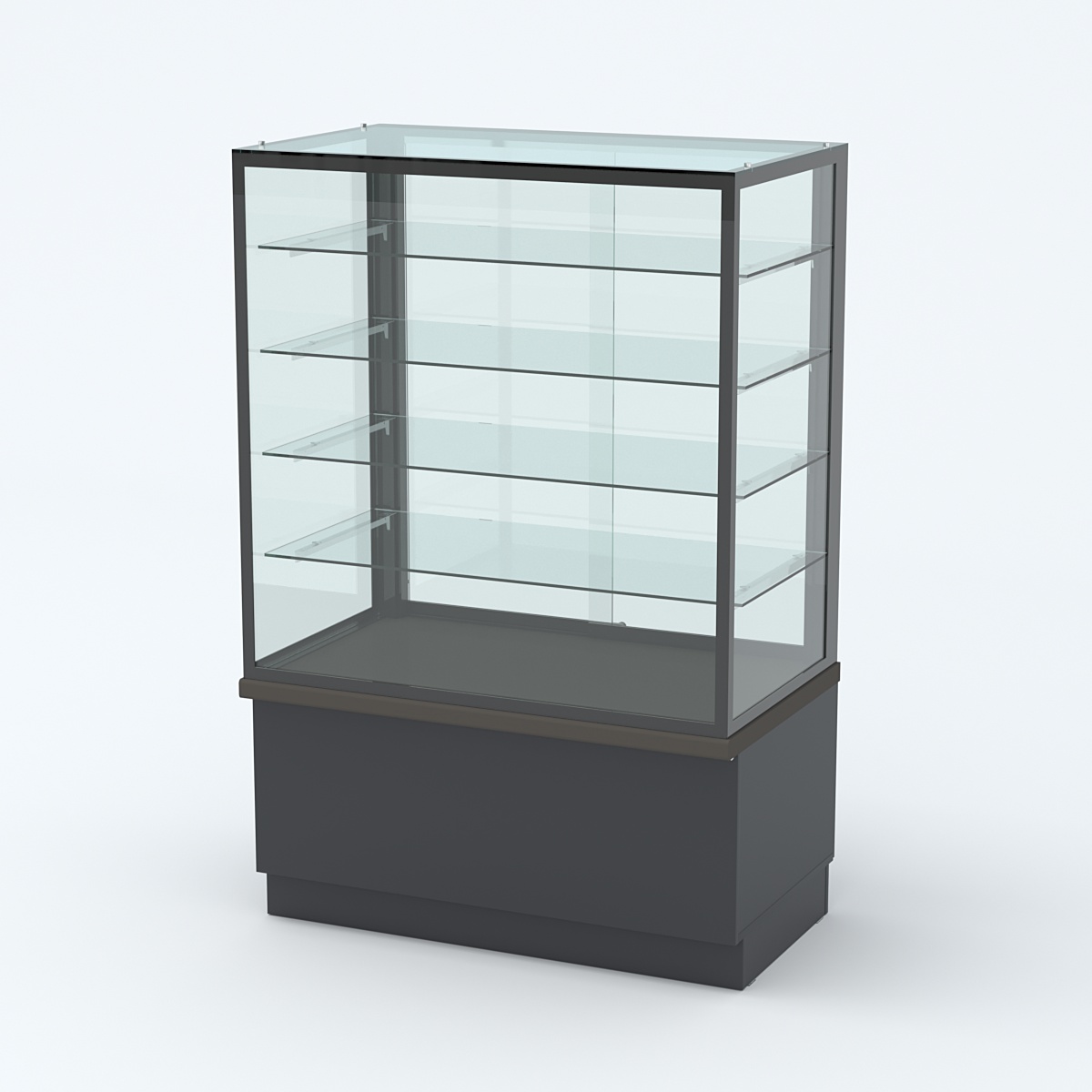 Витрина Круассан для выпечки №1 Антрацит