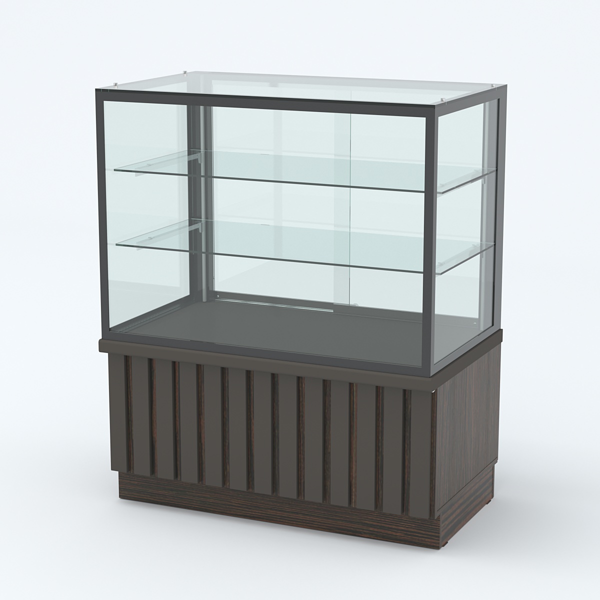 Витрина Круассан для выпечки №2-ДП Дуб Венге