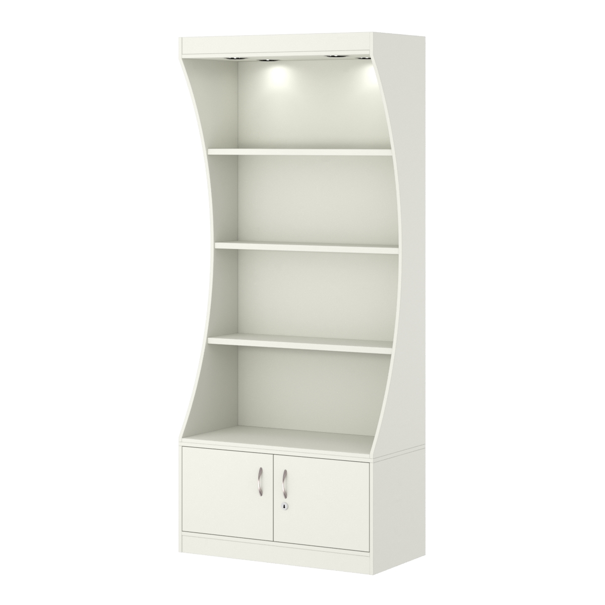 Стеллаж Гарант №1-2-900 Белый