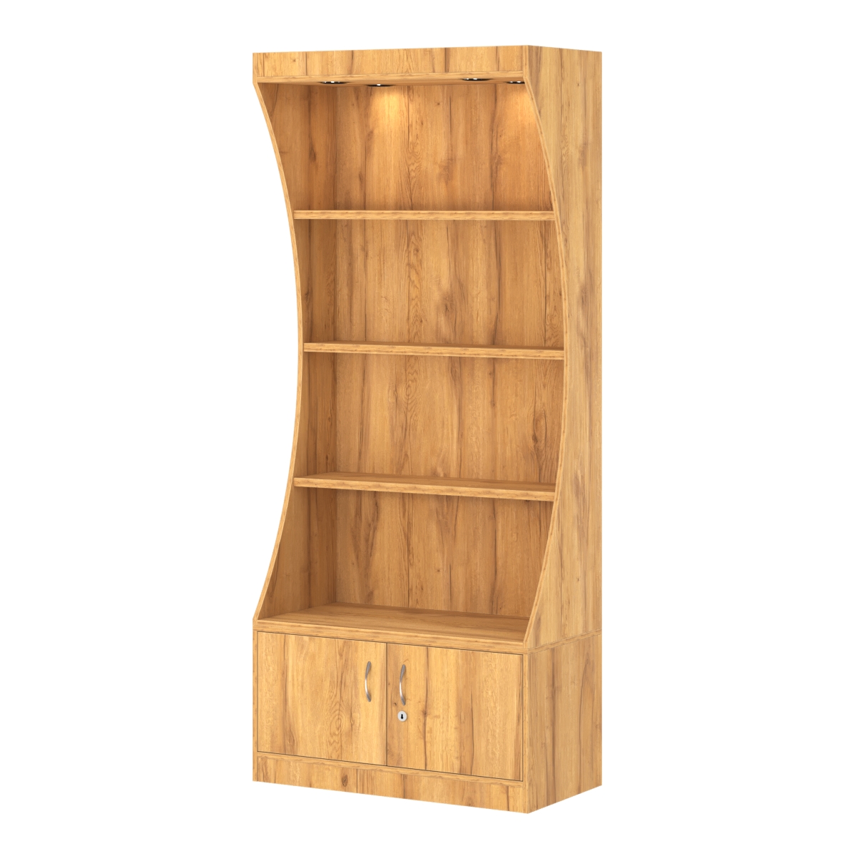 Стеллаж Гарант №1-2-900 Дуб Золотистый