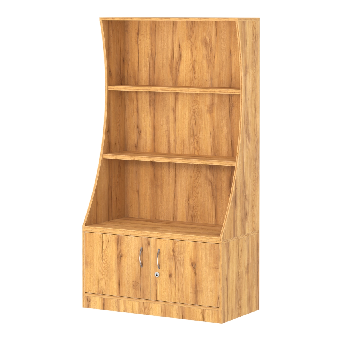 Стеллаж Гарант низкий №2-2-900 Дуб Золотистый