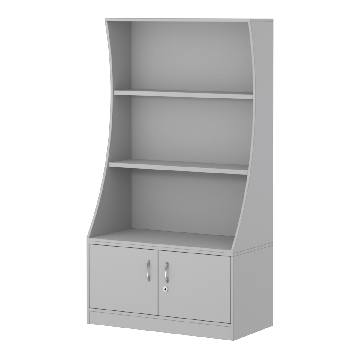 Стеллаж Гарант низкий №2-2-900 Серый