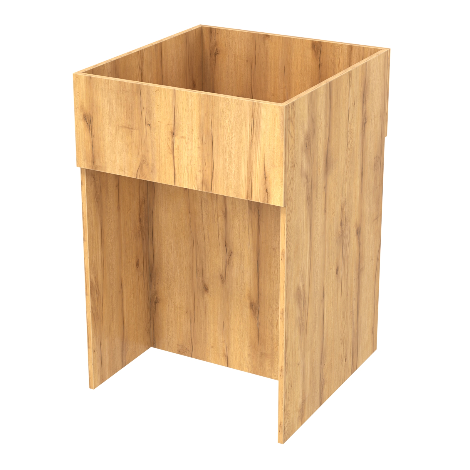 Корзина для распродаж из ДСП №1 Дуб Золотистый