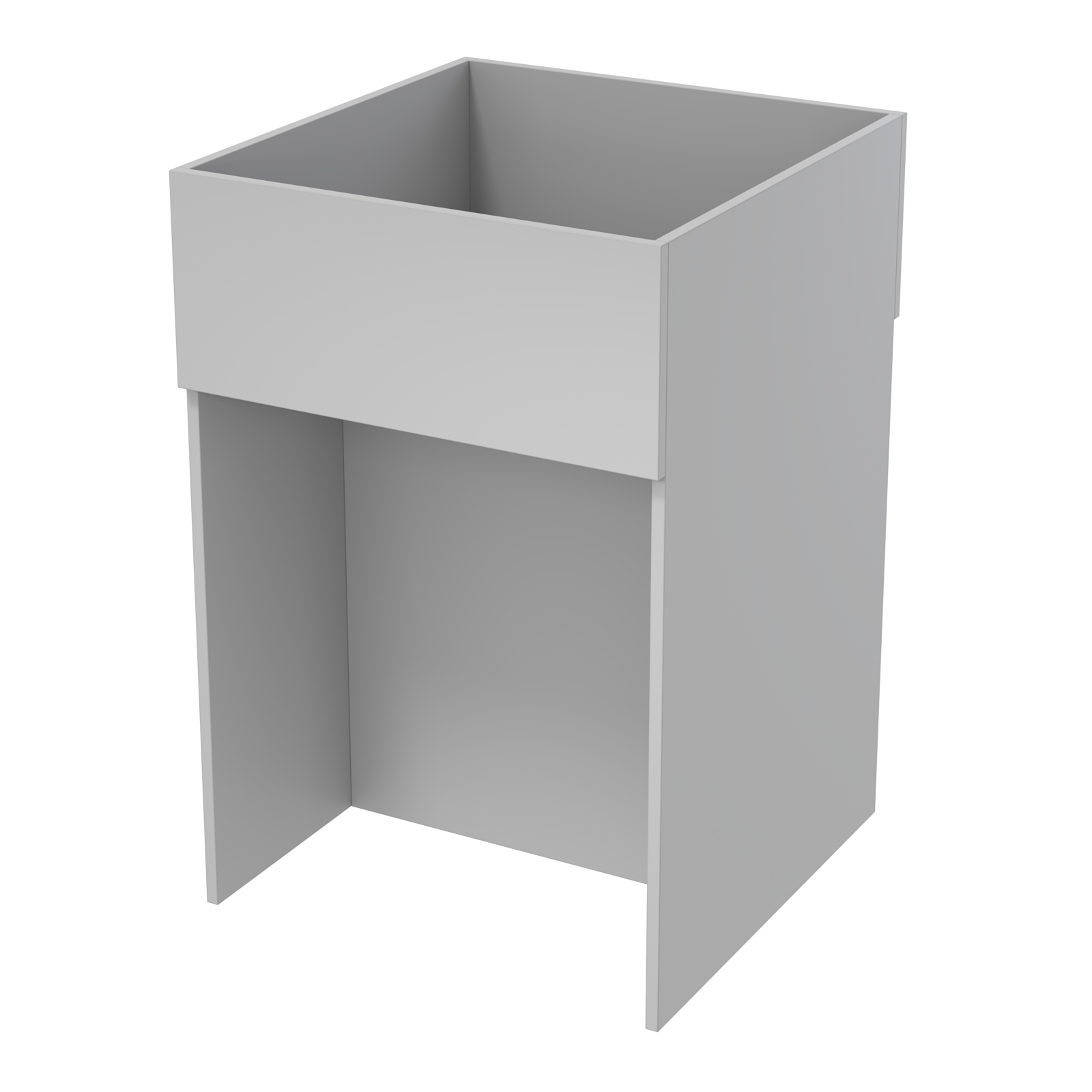 Корзина для распродаж из ДСП №1 Серый