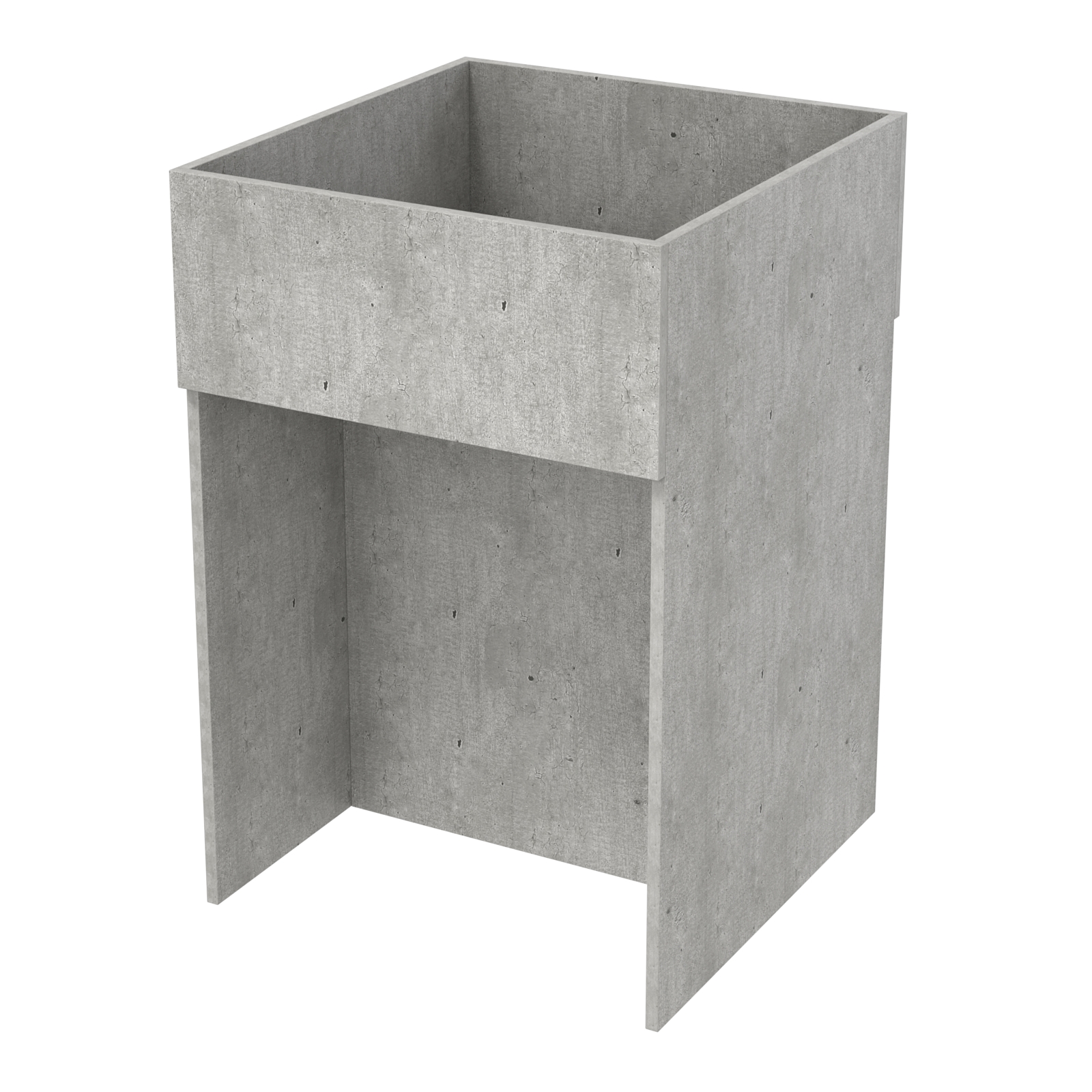 Корзина для распродаж из ДСП №1 Метрополитан Грей