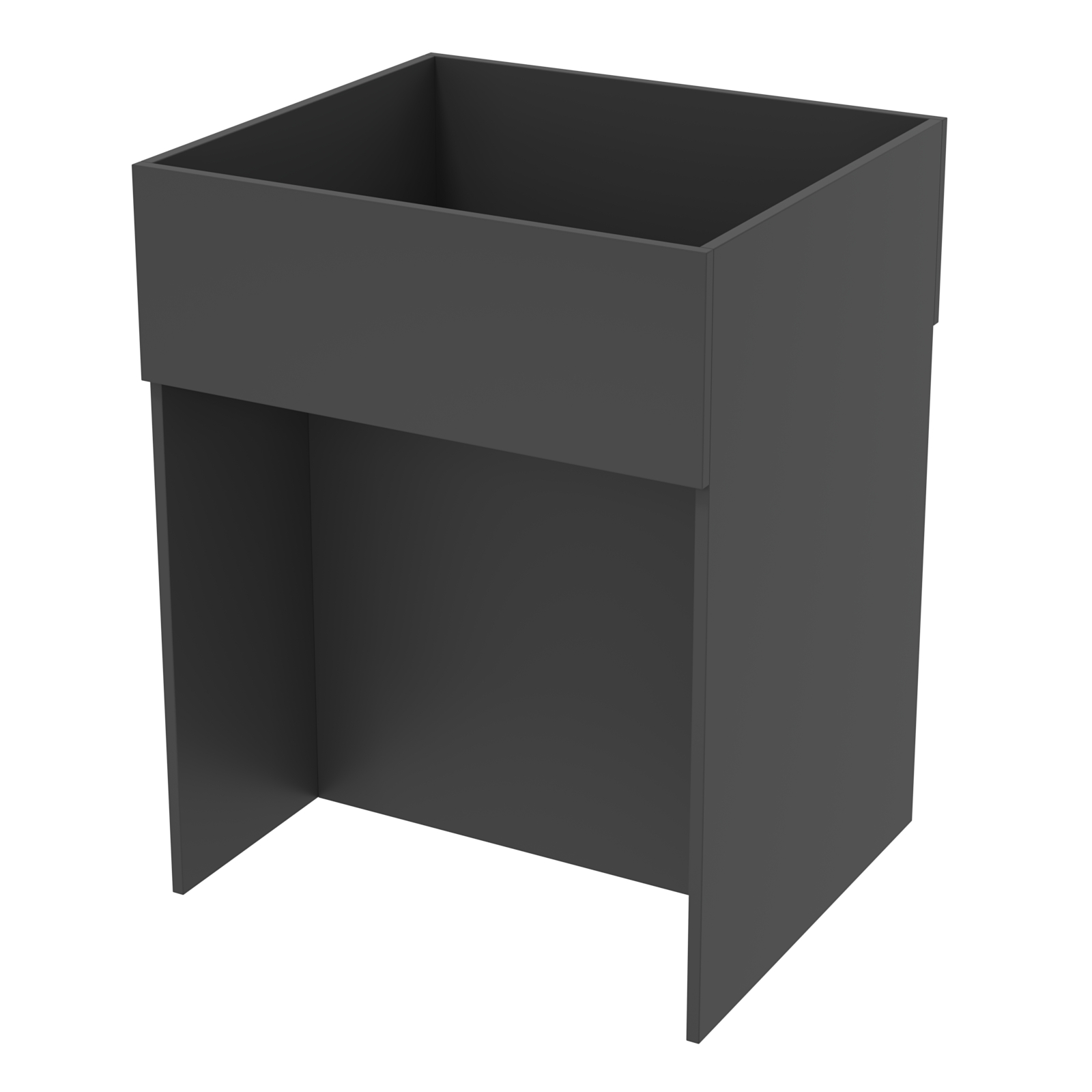 Корзина для распродаж из ДСП №2 Черный