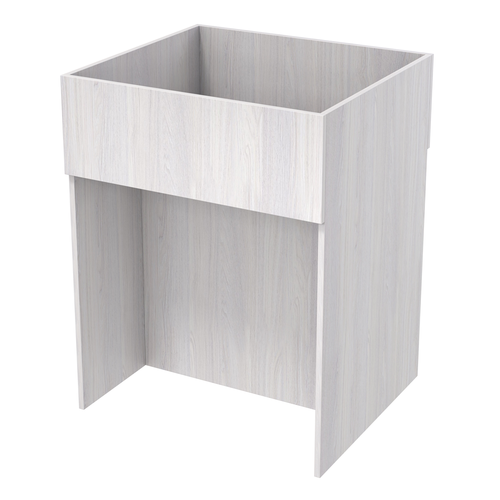 Корзина для распродаж из ДСП №2 Ясень Анкор светлый