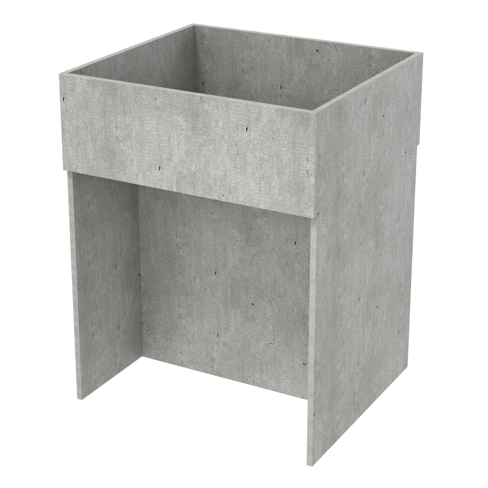 Корзина для распродаж из ДСП №2 Метрополитан Грей