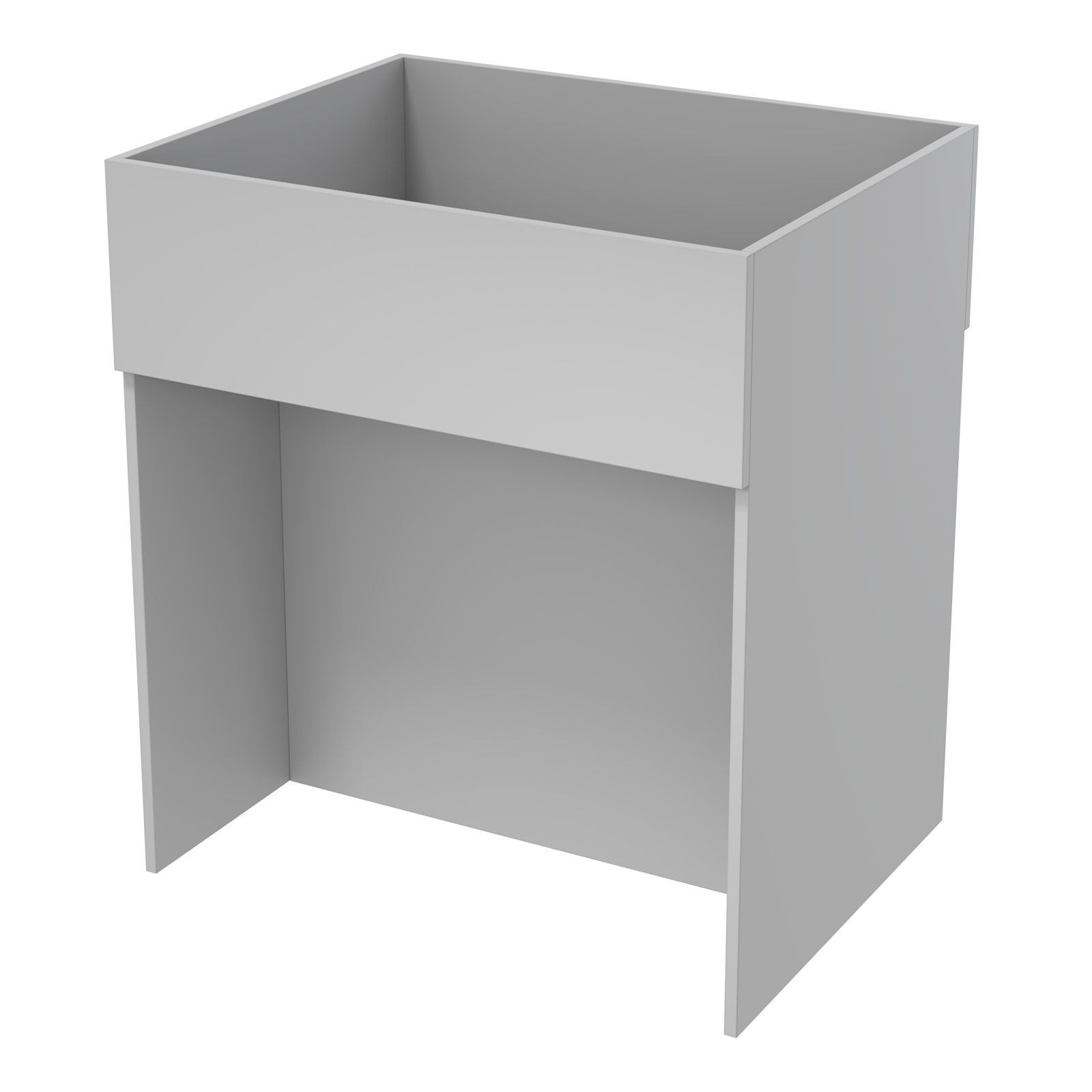 Корзина для распродаж из ДСП №3 Серый