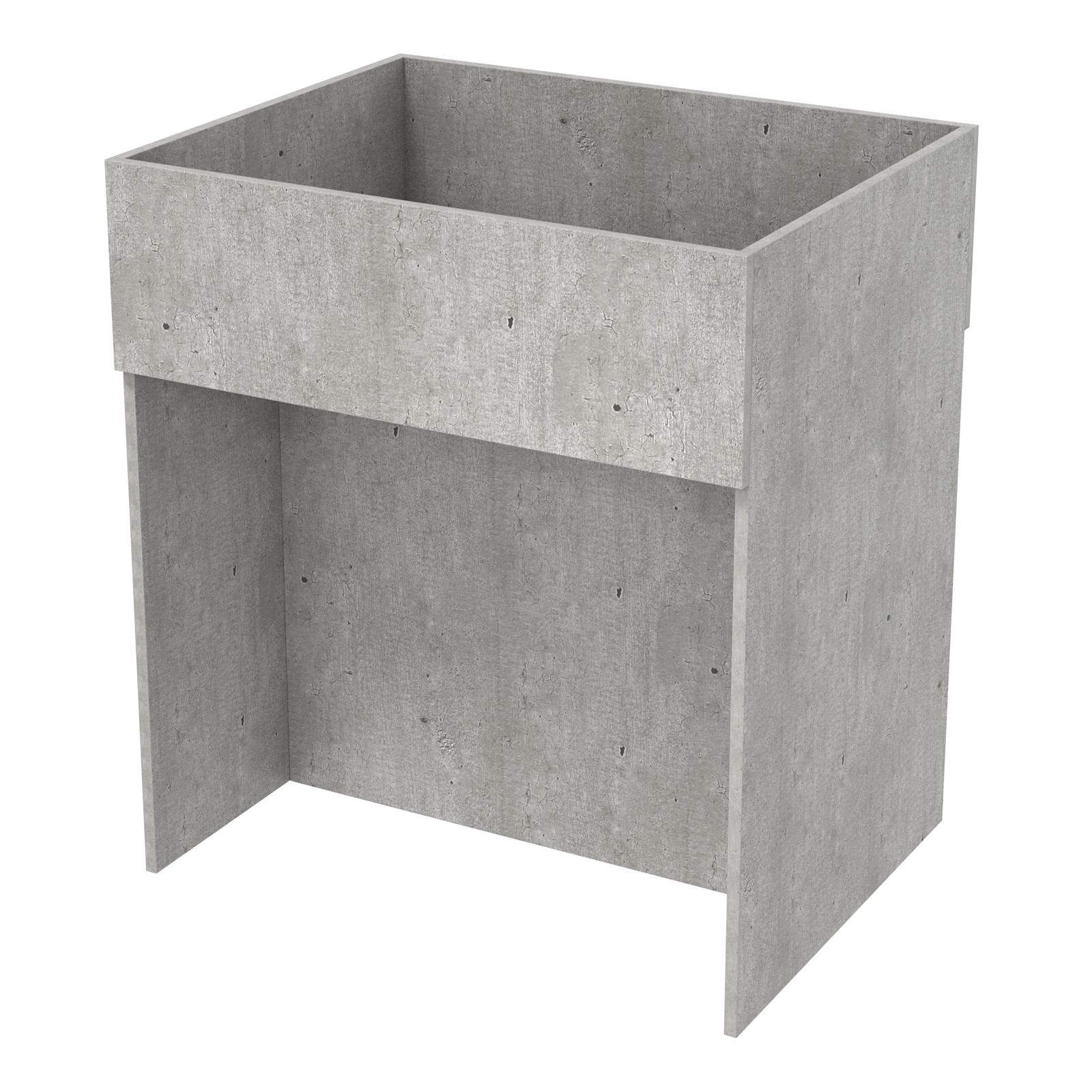 Корзина для распродаж из ДСП №3 Метрополитан Грей