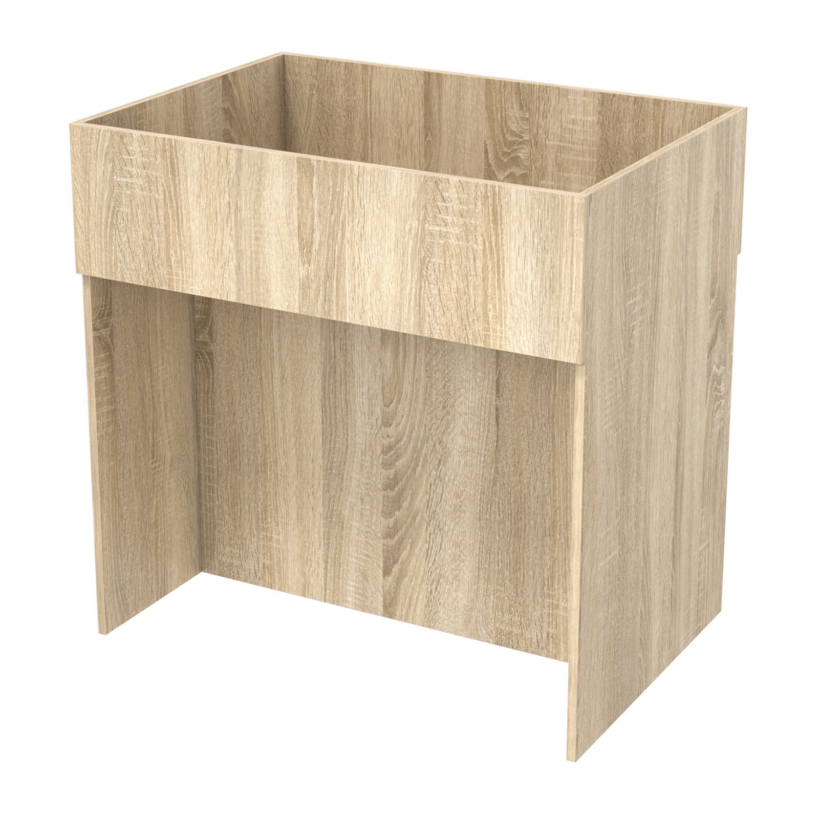 Корзина для распродаж из ДСП №4 Дуб Сонома