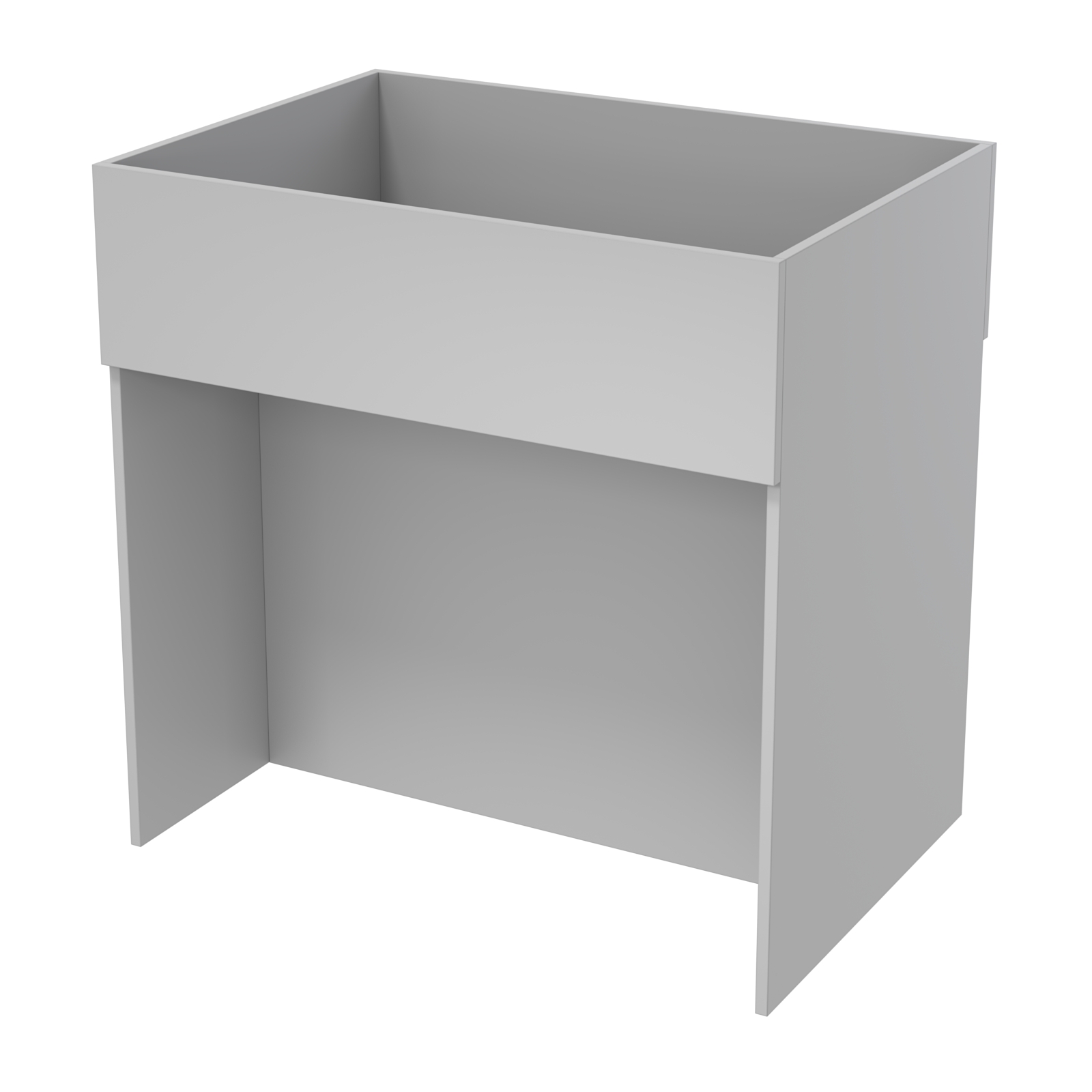 Корзина для распродаж из ДСП №4 Серый