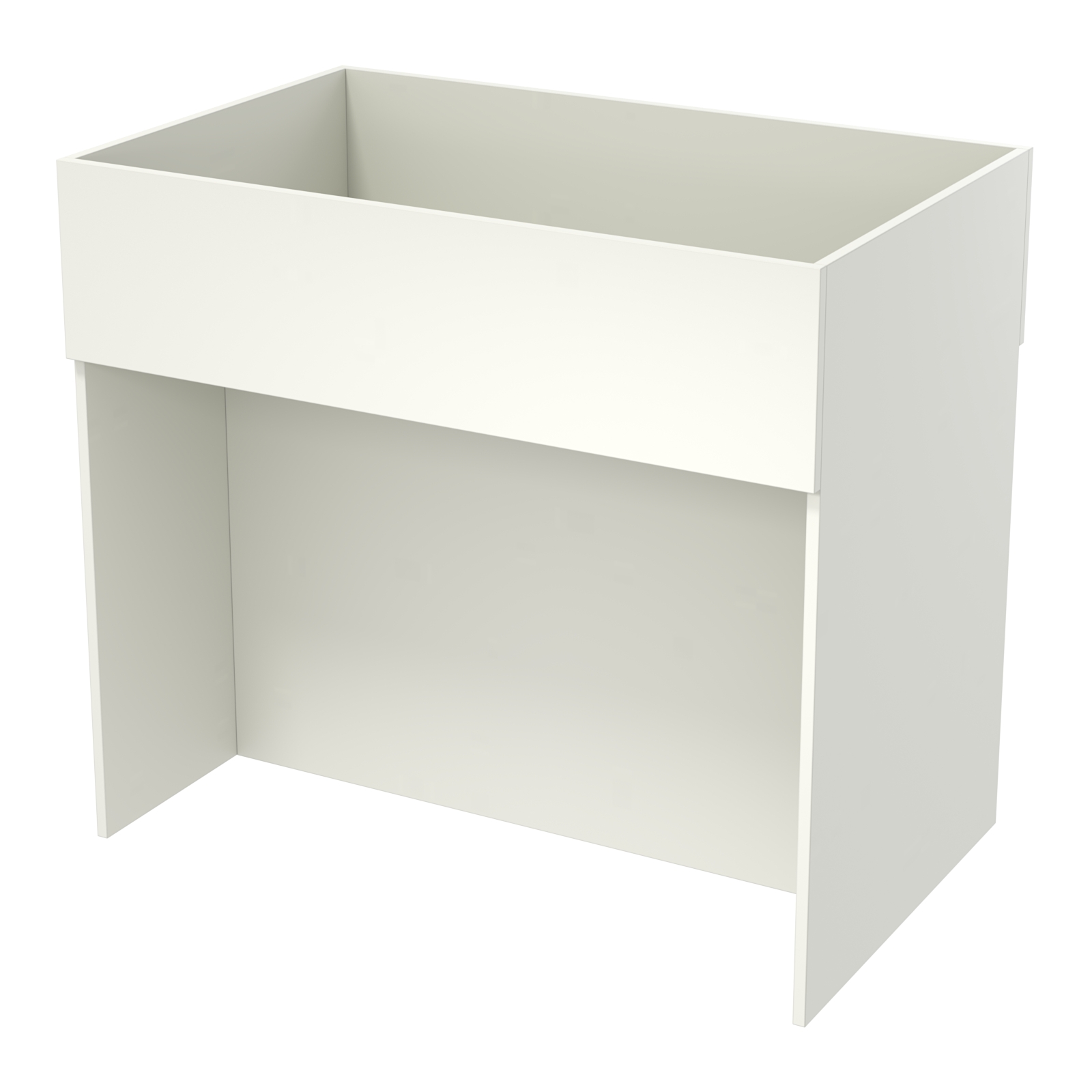 Корзина для распродаж из ДСП №5 Белый