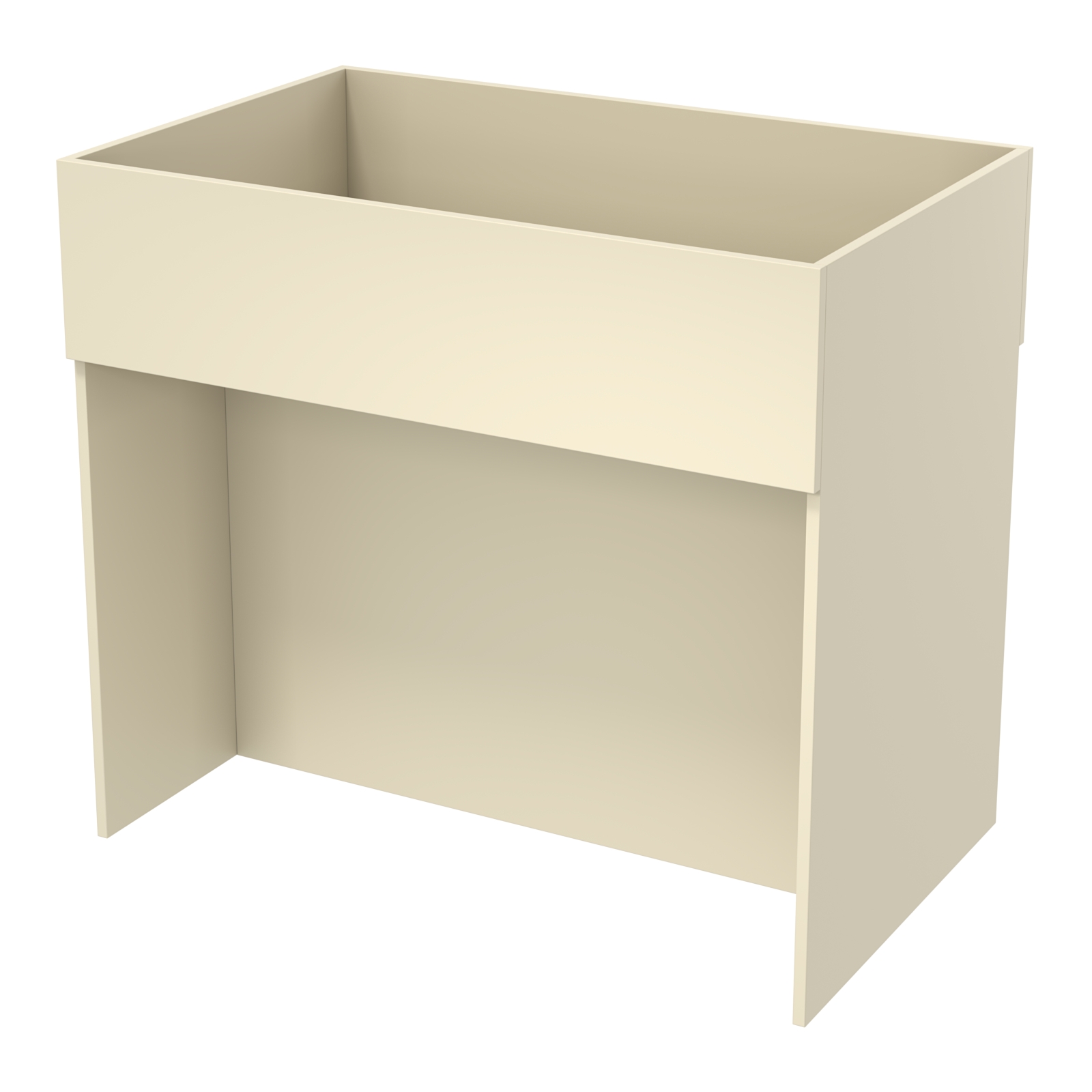 Корзина для распродаж из ДСП №5 Крем Вайс