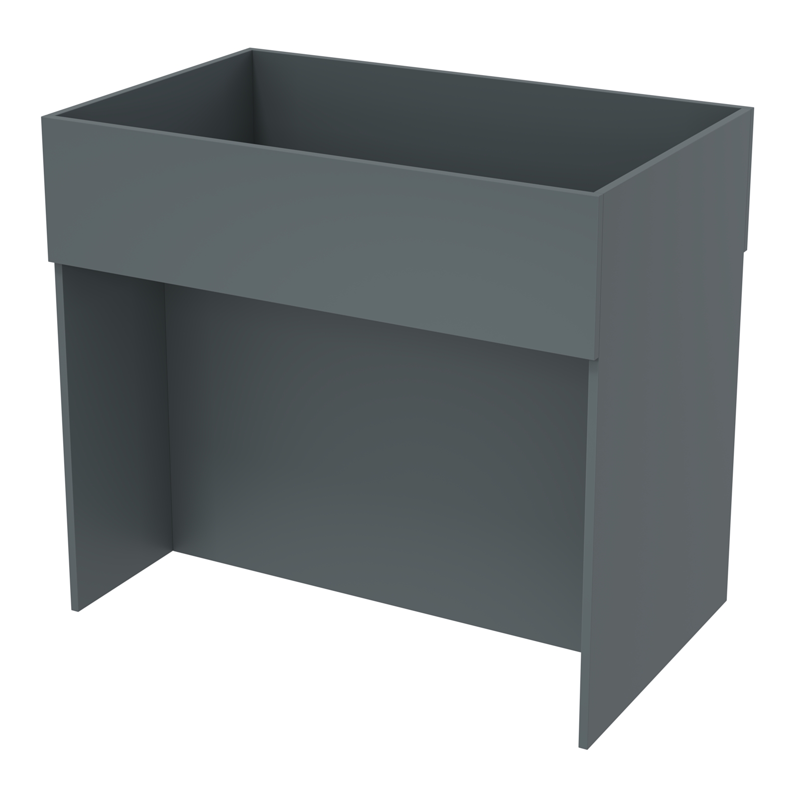 Корзина для распродаж из ДСП №5 Темно-Серый