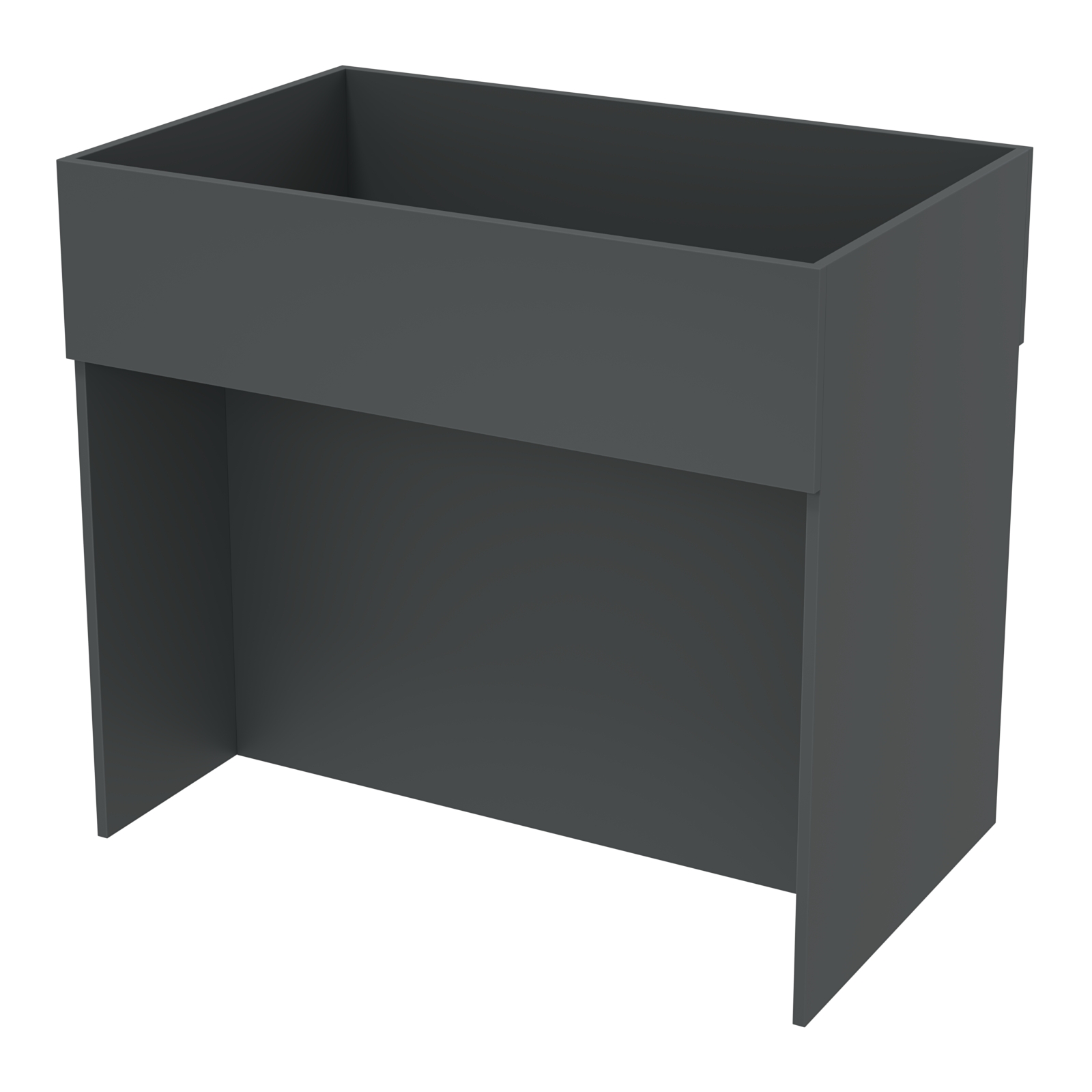 Корзина для распродаж из ДСП №5 Антрацит