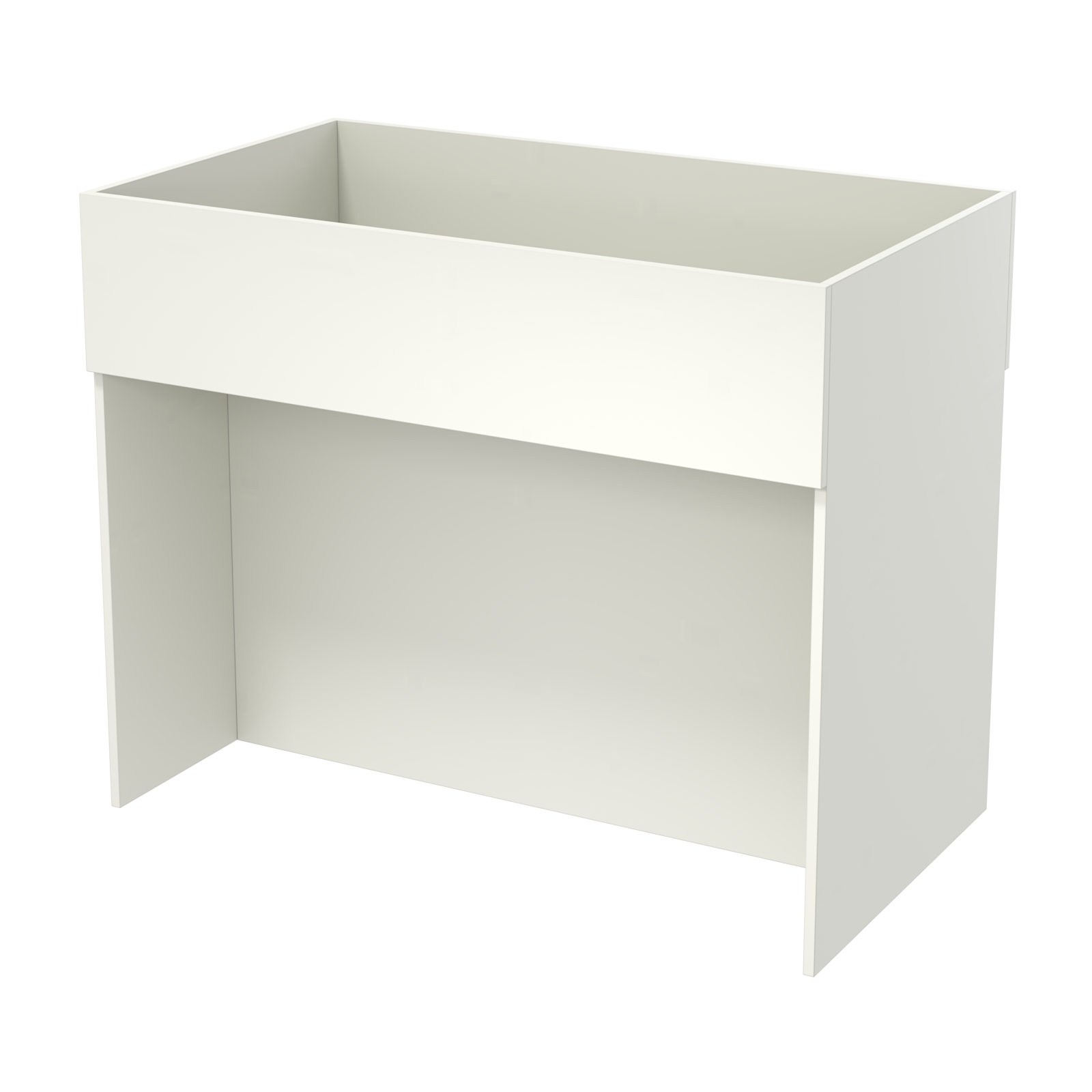 Корзина для распродаж из ДСП №6 Белый